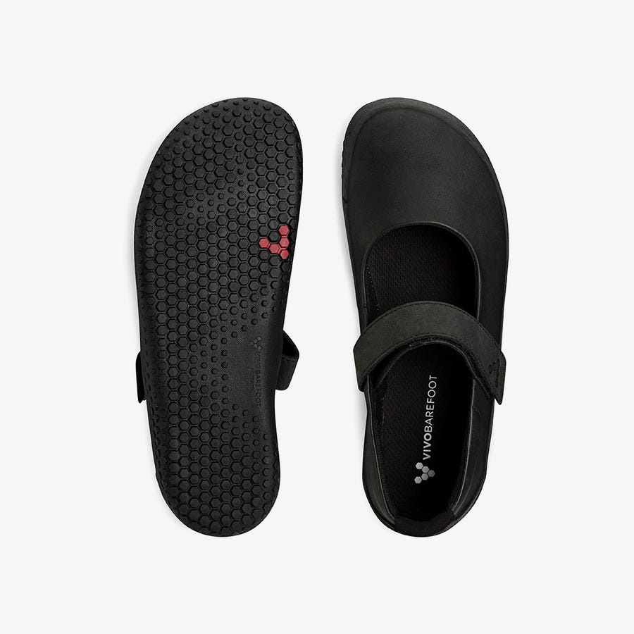 Black Kids' Vivobarefoot Wyn School Junior Casual Shoes | Philippines 0232BEXC